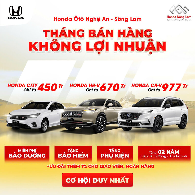 ƯU ĐÃI VÀNG – THÁNG BÁN HÀNG KHÔNG LỢI NHUẬN