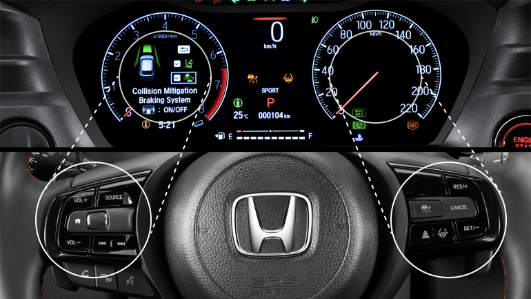 Honda HR-V RS - Array - Cụm đồng hồ kết hợp digital và analog